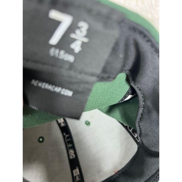 New York Jets Hat Cap Fitted Mens 7 3/4 Green NFL Football New Era 59FIFTY - Picture 9 of 10